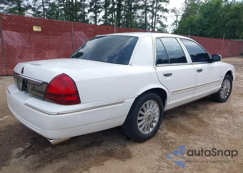 2009 Mercury Grand Marquis Ls (Fleet Only) from USA, damaged, VIN 2MEHM75V69X603150